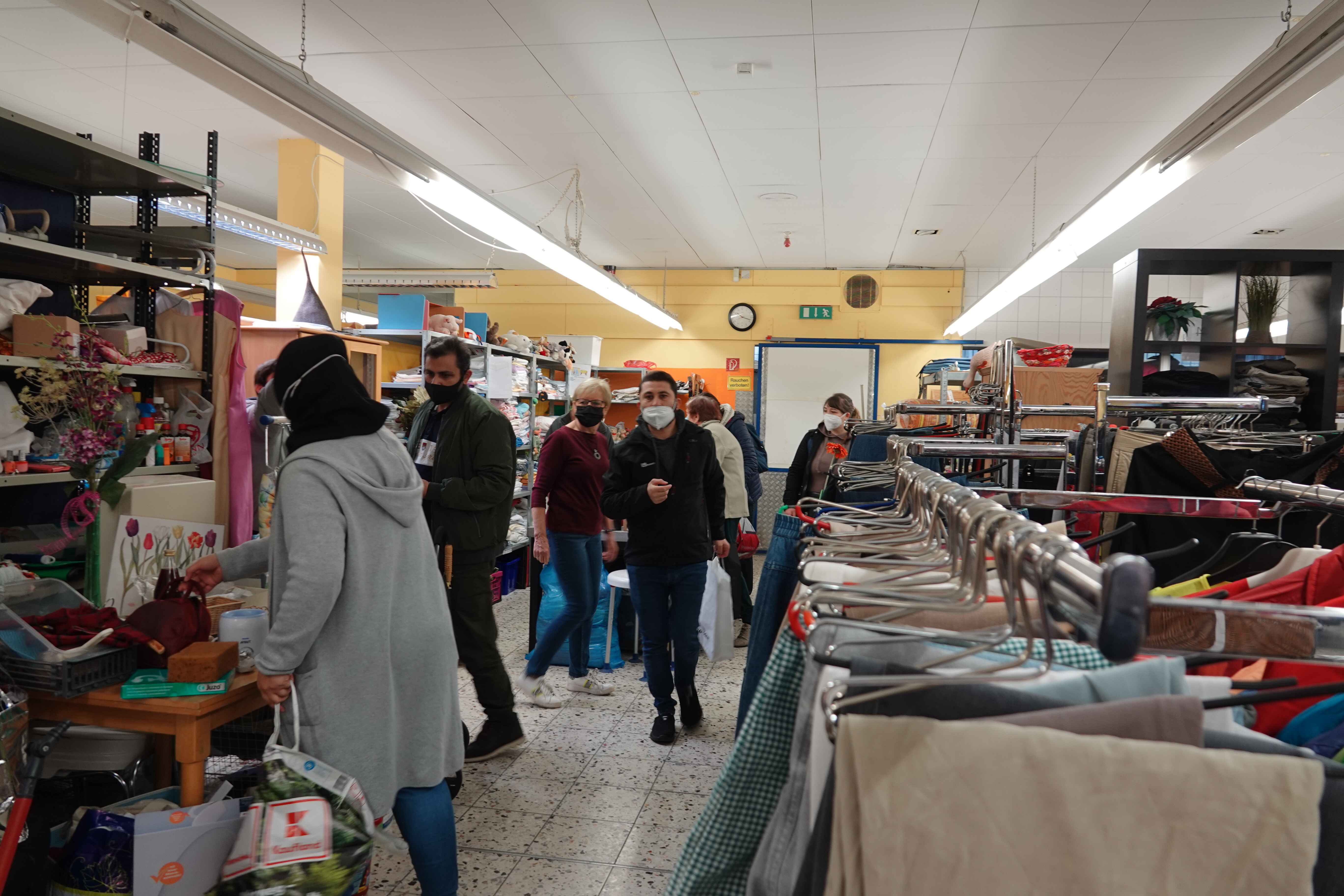 Starthilfe Supermarkt von innen